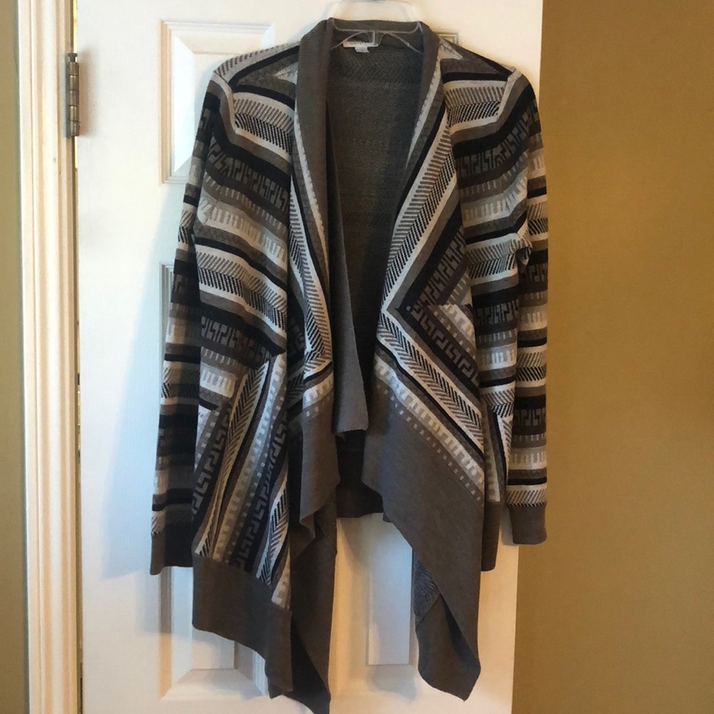 Garnet Hill print sweater